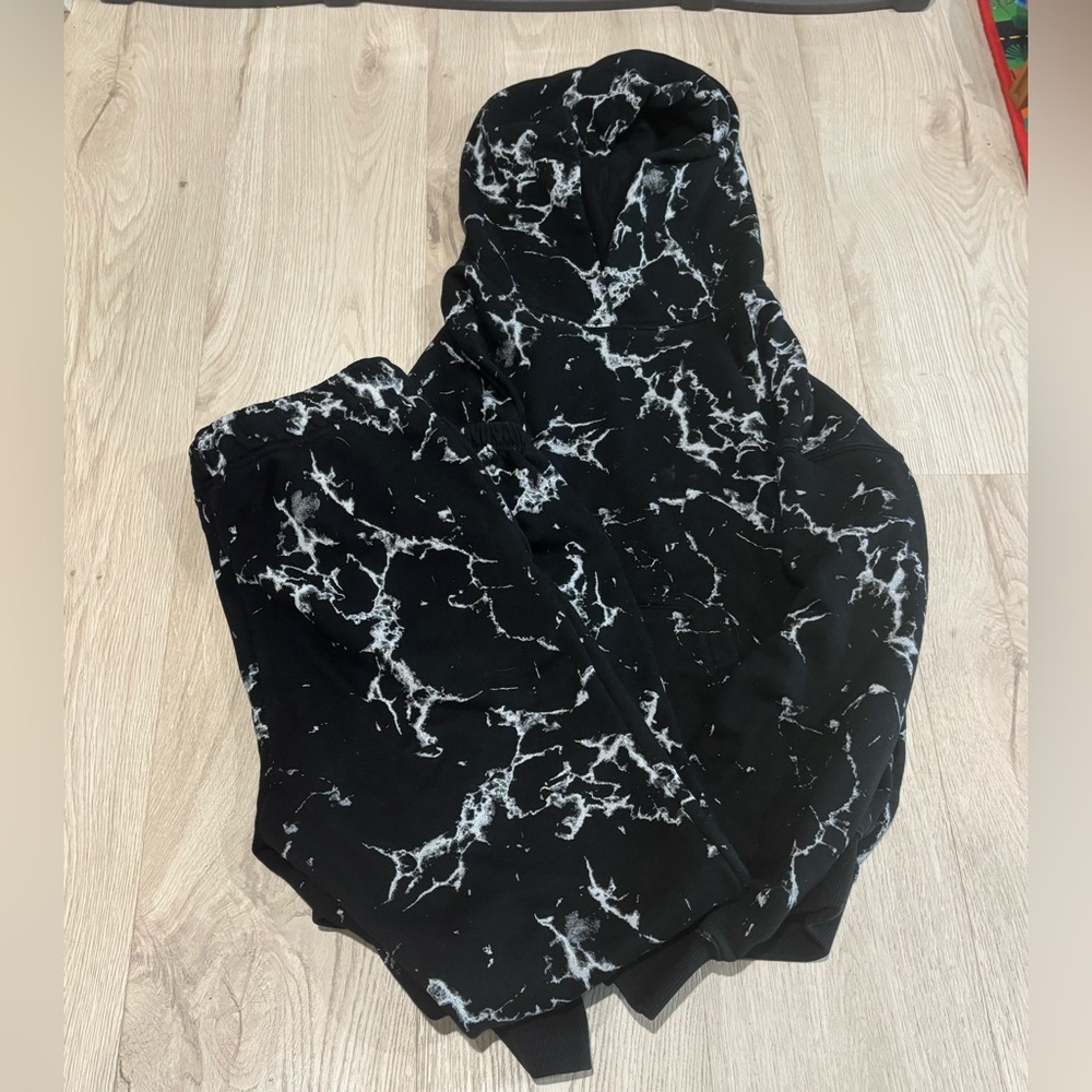 Buffbunny Black and White Marble set